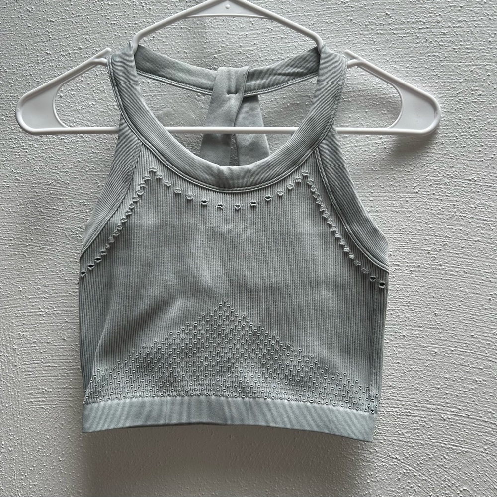 Free People Movement Serendipity Crochet Tank Top Crop - Picture 2 of 6
